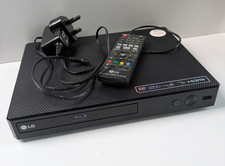LG BP250 Blu Ray Player DVD Player Full HD 1080p HDMI USB Movie Playback Remote