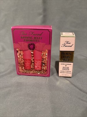 BUNDLE! - Too Faced Kissing Jelly Favorite Limited Edition Lip Gloss Oil + EXTRA