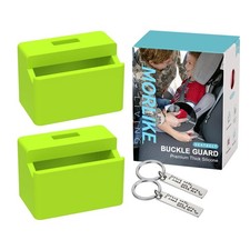 Morlike Silicone Seatbelt Secure Buckle Safety Cover Lock Keep Children Saf...