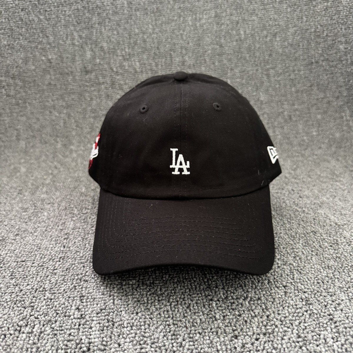 New Era Los Angeles Dodgers Black Strapback Cap The Hundreds Collab