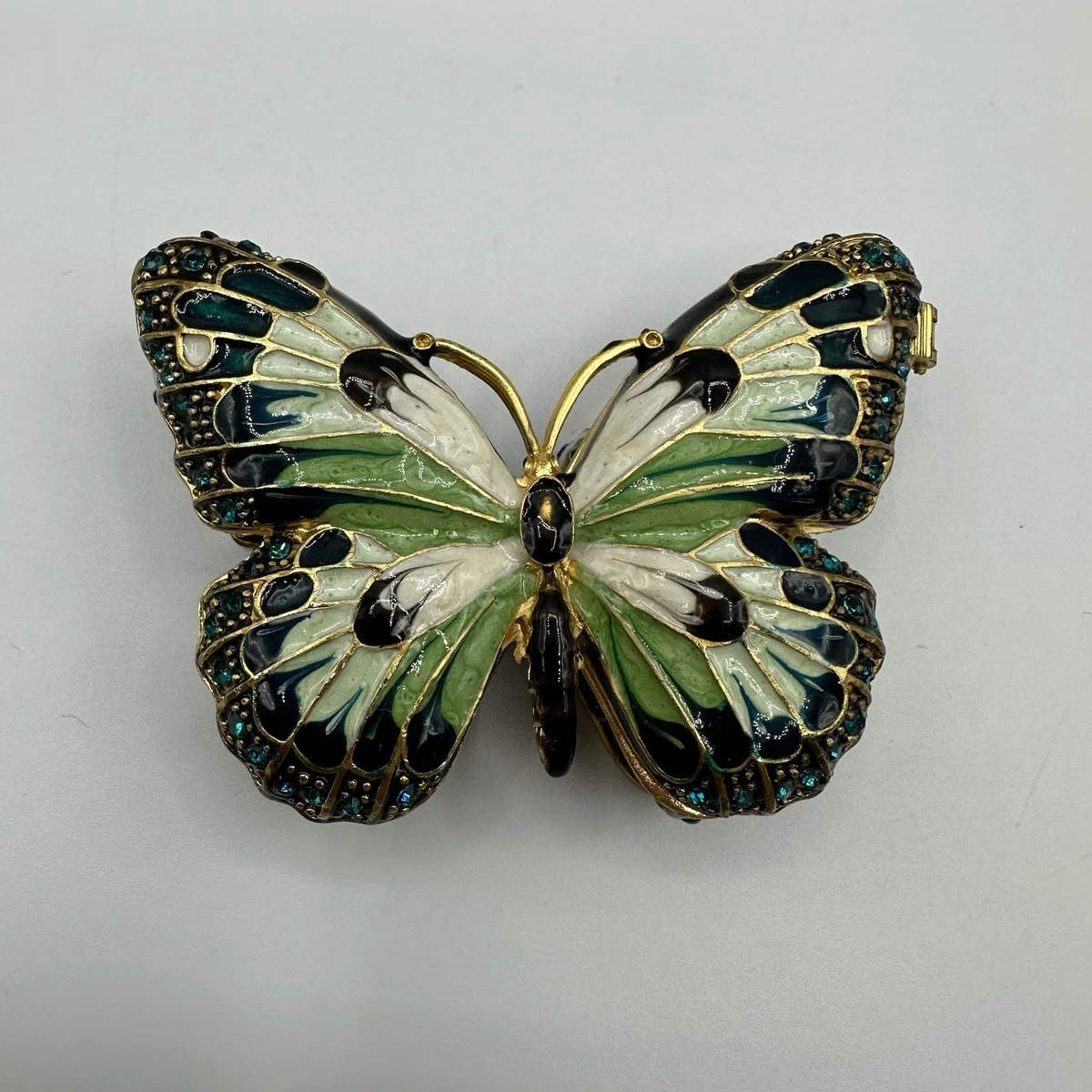 Butterfly Box In Collectible Decorative Trinket Boxes for sale | eBay
