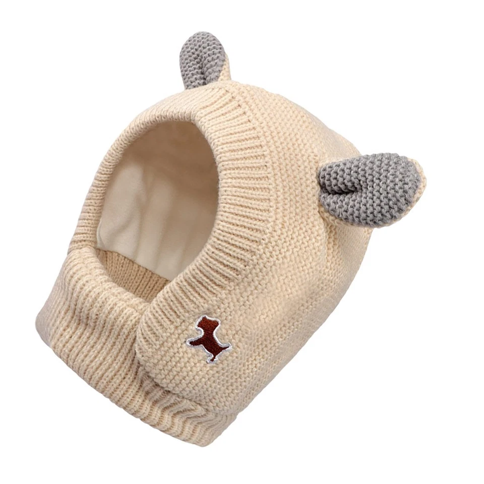 Chapeau De Déguisement Pour Chien Bonnet Tricoté Animaux Compagnie Casseurs - Photo 4/4