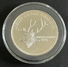 Oregon Hunter Association Limited Edition 1986 1 Oz. .999 Fine Silver Coin RARE