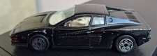 Ferrari Testarossa Schwarzes Modellauto Von Bburago 1/43 Italy Gebraucht