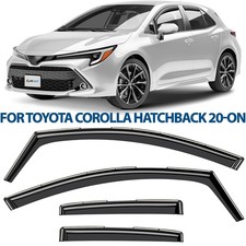 Rain Guards Vent Visors Shade for 2020-2026 Toyota Corolla Hatchback