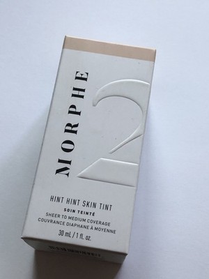 Morphe Hint Hint Skin Tint Sheer to Medium Foundation 1 oz ~ HINT OF MARSHMALLOW