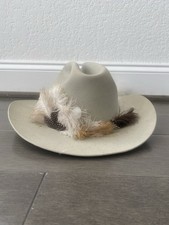 Authenticated Autographed Mickey Mantle Cowboy Hat Unique R-Rated Message