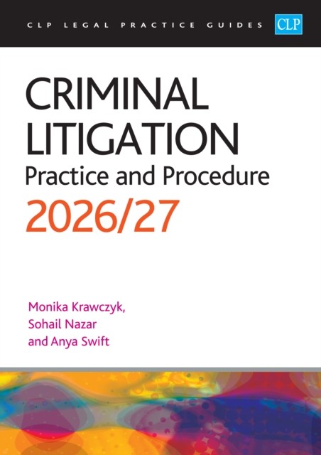 Criminal Litigation: 2026/27 : Legal Practice Course Guides (Lpc) Sharpley - Image 3