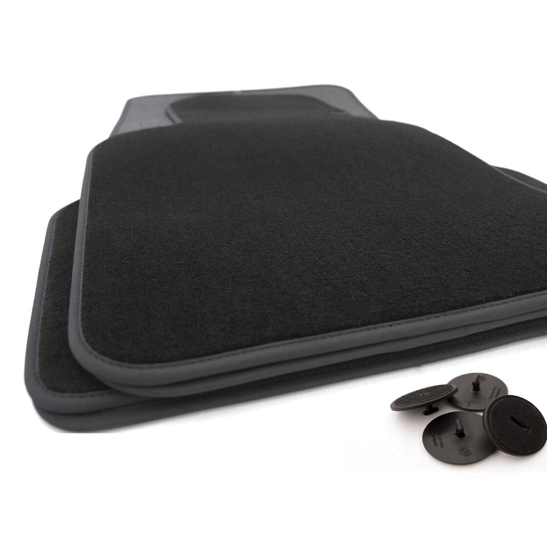 Tapis de Sol Bmw Série 3 F31 Break Velours Noir 750g/m² sur Mesure