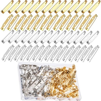 200 Stück Sicherheitsnadel Broschennadeln Pins für DIY Handwerk, Brosche Zuru...
