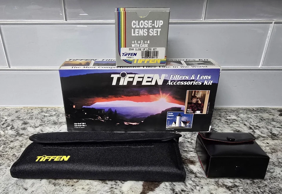TiFFEN 55mm Deluxe Enhancing Filter & Close-Up Lens Sets - Open Box Combo! - Image 2 of 4