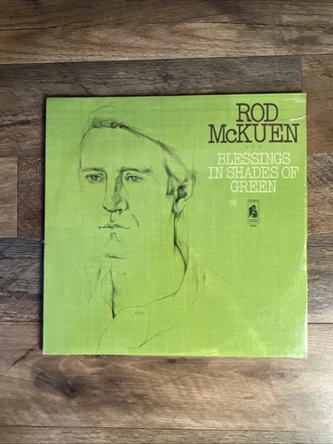 ROD MCKUEN LP Blessings In Shades of Green Factory Sealed - Picture 1 of 4