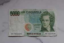 Italy 5000 Lire 1985