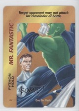 1995 Marvel Overpower CCG Special Character Cards Mr Fantastic (Python Hold)
