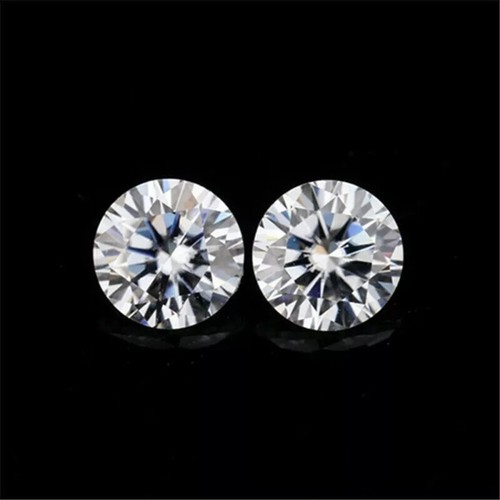 Certified 1 mm Round Cut CVD Diamond J Color VVS/VS Clarity 5 Pcs Lot - Picture 4 of 8