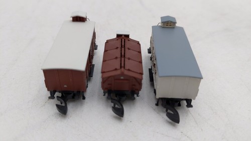 Marklin 86619 Z Royal Prussian State Railroad KPEV Freight Car Set (Set of 3) LN - Picture 6 of 9