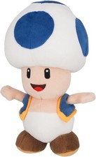 Super Mario ALL STAR COLLECTION Plush Blue Toad S AC31 Sanei Boeki NEW