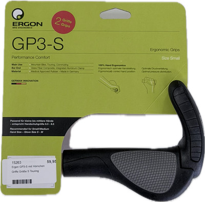 ERGON GP3 S PAAR NEU OVP. Fahrradgriffe für Kettenschaltung statt 59,95