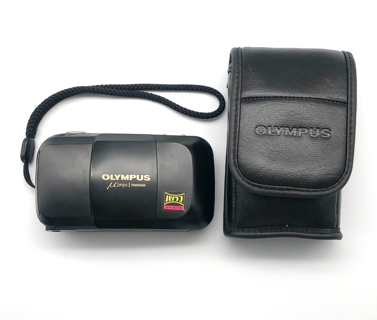 Olympus μ [mju:] Panorama Point & Shoot 35mm Compact Film Camera