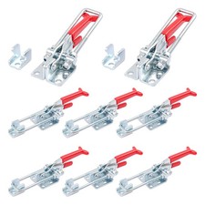 8 PCS U Bolt Self-Lock Toggle Latch GH-431 Clamp 2000Lbs Capacity Adjustable