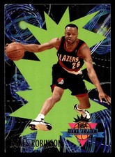 1994-95 Fleer - Rookie Sensation James Robinson #21 Basketball Sports Card Raw. rookie card picture