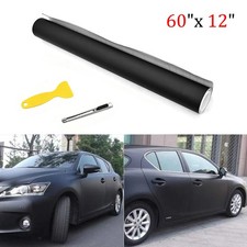 60x12 For Toyota Matte Black Vinyl Wrap Self Adhesive Sticker Decal Body Trim 60x12 For Toyota Matte Black Vinyl Wrap Self Adhesive Sticker Decal Body Trim