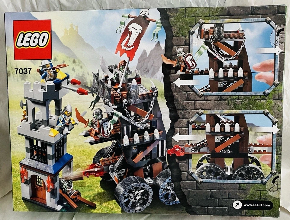 New LEGO Castle: 7037 Tower Raid Factory Sealed Box Free Shipping - Image 2 of 4