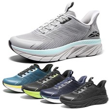 Men's Slip On Walking Shoes Breathable Running Non Slip Athletic Sneakers