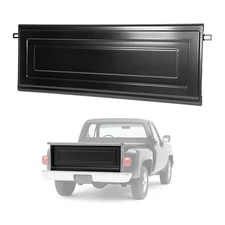 For Chevrolet  Stepside Truck 1954-1987  Primed Steel Rear Tailgate Shell Black
