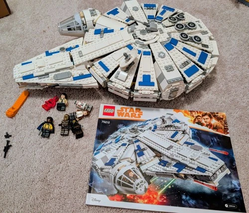 LEGO Solo A Star Wars Story Kessel Run Millennium Falcon 75212 99% Complete Set!