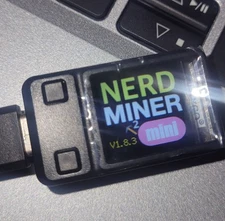 Nerdminer V2 Mini Lottery Bitcoin Crypto USA Seller Updated To 1.8.3 260kh