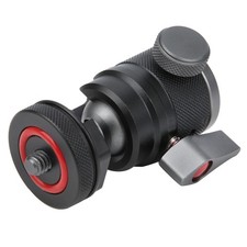 VELEDGE M4 1/4 Inch Screw Mini Aluminum Alloy Cold Shoe Ball Head For Camera