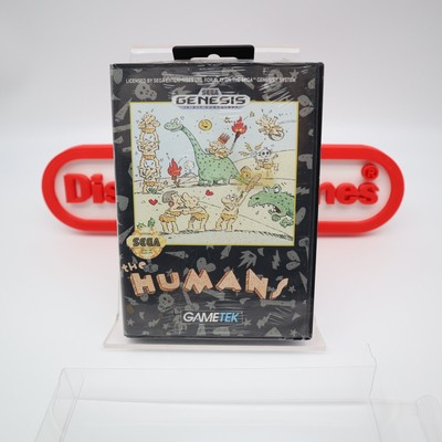 Sega Genesis Game THE HUMANS - NEW & Factory Sealed with Authentic Tube Seal!