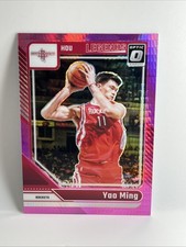 2024-25 Donruss Optic Pink Hyper Prizm Yao Ming Legends Houston Rockets