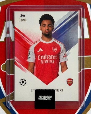 2025/26 Topps Total Football Ethan Nwaneri - Base Series 1 (UCC) #32/99