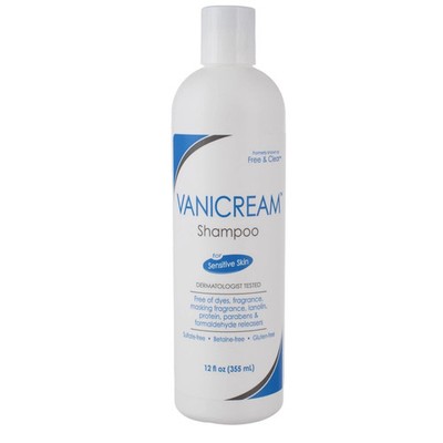 3 Pack Vanicream Sensitive Skin Shampoo, 12 fl oz
