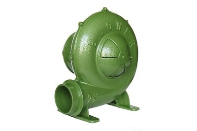 110V 250W US Style Electric Blacksmith Forge Blower Blacksmithing Coal Green
