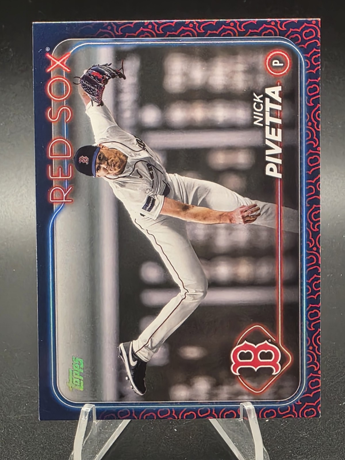 2024 Topps Nick Pivetta #17 Team Color Border Variation