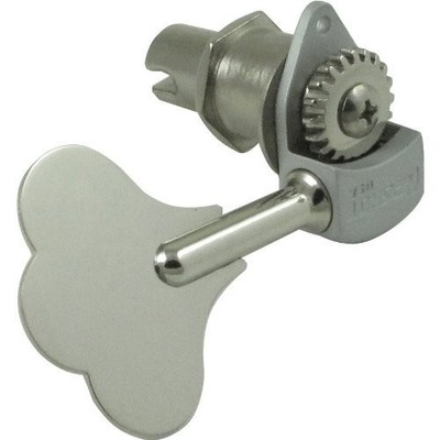 Tuner - Hipshot, Ultralite Clover, 1/2'' Bass, chrome, Orientation: Bass Side