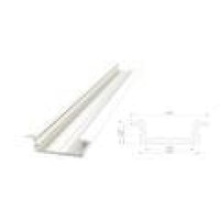 Led Einbauprofil Weiß Lackiert 5X16Mm AL12-GLG1-LW-1000