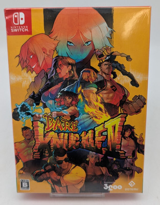 BARE KNUCKLE IV 4 Nintendo Switch japanische Version ''Wie neu'' *HÄNDLER*