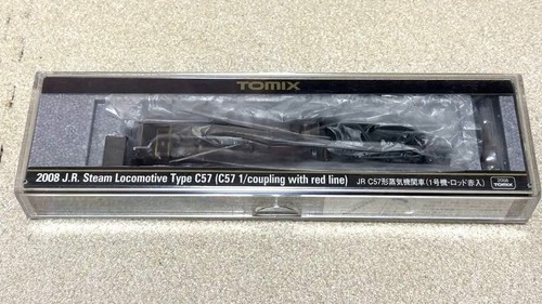Locomotora de vapor TOMIX 2008 JR C57 unidad 1 varilla roja 539013 | Condition: Used