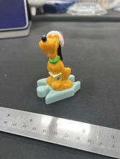 McDonalds Happy Meal Pluto Mickeys Once Upon A Christmas Figurine