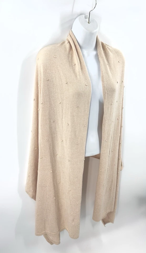 Cachecol de viagem Zestt Organics algodão orgânico Dreamsoft malha bolha envoltório blush - Imagem 4 de 4