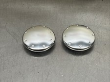 AUDI TT MK1 ALUMINIUM INTERIOR DOOR HANDLE TRIM COVER CAP PAIR  8n0867163