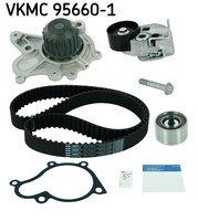 Wasserpumpe + Zahnriemensatz FÜR Hyundai Santa FÉ I (Sm) - SKF Vkmc 95660-1