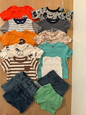 H&M, Old Navy, Others Infant Boys Clothing Lot of 14 Size 18, 18-24 Months