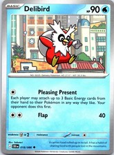 Delibird 018/086 Uncommon Chaos Rising Pokemon NM