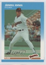 1987 Fleer Update Jimmy Jones #U-54 0j2