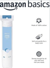 Hypoallergenic 100 Cotton Rounds for Makeup Removal and Skincare, 600 Count,